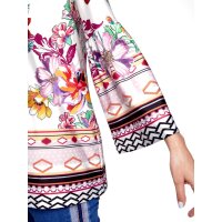 Print tunic, multicolour