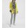 Rough knit cardigan, lemon yellow