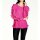 Ruffle blouse with lace, cyclam