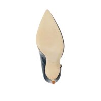 Ziegennappaleder-Pumps, marine