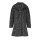 Wool fleece coat, grey-black