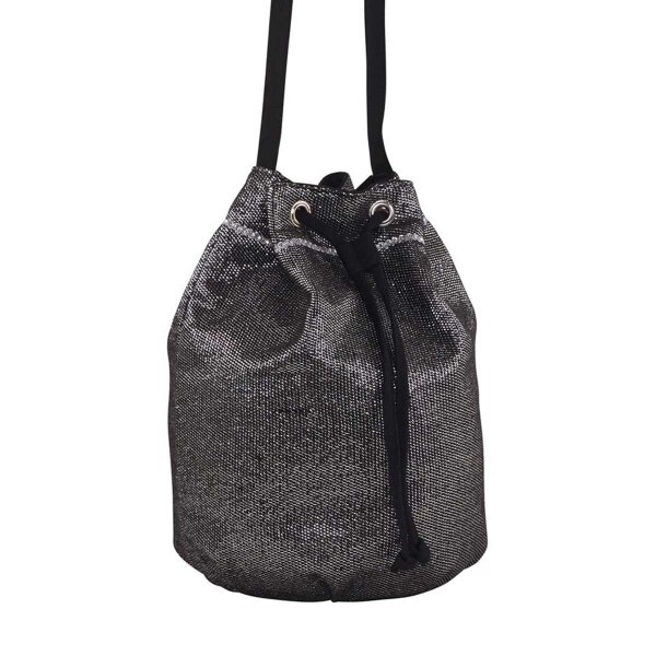 Bag, black-silver coloured
