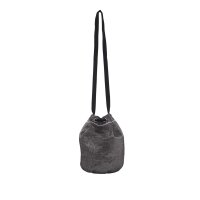Bag, black-silver coloured