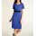 Sheath dress, azure blue