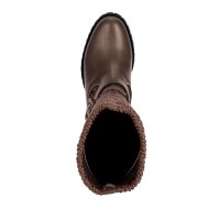 Leather boots, brown