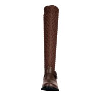 Leather boots, brown