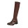Leather boots, brown