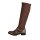Leather boots, brown