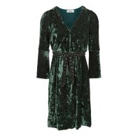 Aksominė suknelė, alyvuogių spalvos