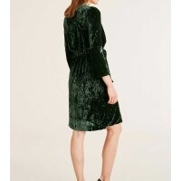 Velvet dress, olive