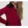 Strickjacke m. Pailletten, rot-schwarz