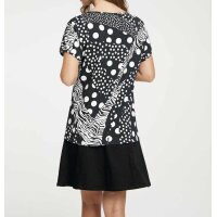 Print shirt, black-white