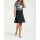 Print shirt, black-white