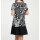 Print shirt, black-white