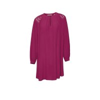 Marken-Kleid m. Spitzeneinsatz, beere