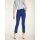 Slim-fit trousers with embroidery, marine
