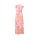 Marken-Maxi-Wickelkleid, flieder/orange/blutrot
