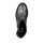 Rind-Nappaleder-Stiefelette, silbergrau-metallic