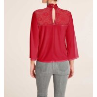 Spitzenshirt, rot