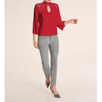 Spitzenshirt, rot