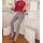 Spitzenshirt, rot