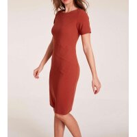 Sheath dress, rusty brown