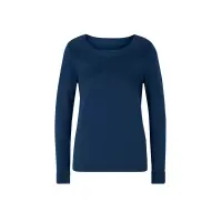 Designer-Pullover mit Struktur-Streifenmuster, dunkelblau
