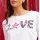 Langarmshirt mit Leo-Schriftzug, ecru