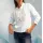 Sweatshirt m.platziertem Druck und Pailletten,ecru