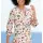 Druckkleid in Stufen-Optik, champagner-rosenquarz