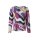 Rundhalsshirt m. Druckdessin, flieder-mauve