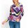 Rundhalsshirt m. Druckdessin, flieder-mauve