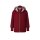 Wolljacke mit Strickeinsatz am Kragen, kirsche