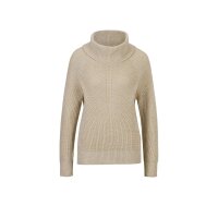Viskose-Merino-Pullover, beige-champagner