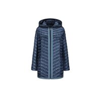 Daunen-Steppjacke, rauchblau