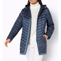 Daunen-Steppjacke, rauchblau