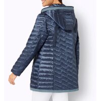 Daunen-Steppjacke, rauchblau