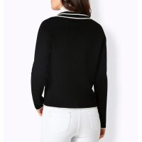 Merino Wool Cardigan, black