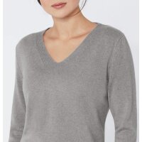 Cashmere Sweater, grey mélange