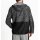 Herren-Freizeitjacke, schwarz-gemustert