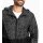Herren-Freizeitjacke, schwarz-gemustert