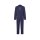 Trouser suit with pinstripes, navy