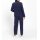 Trouser suit with pinstripes, navy