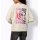 Sweatshirt with placed print, sand