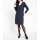 Jersey Dress in 2-in-1 Look, navy