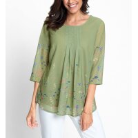 Printed blouse, reed-multicoloured