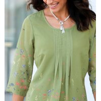 Printed blouse, reed-multicoloured