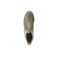 Rindleder - Stiefelette, taupe