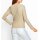 Cut-out-Shirt m. Zierelement, elfenbein
