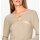 Cut-out-Shirt m. Zierelement, elfenbein
